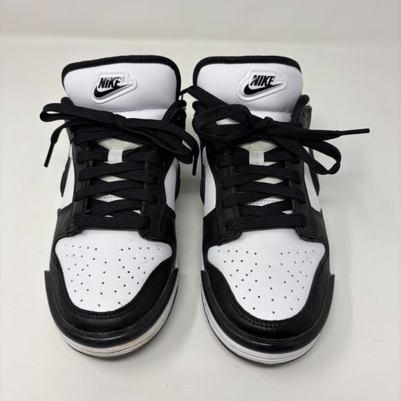 Nike Women’s Dunk Low Twist ‘Panda’ Black and White Size 7 Leather - Picture 3 of 9